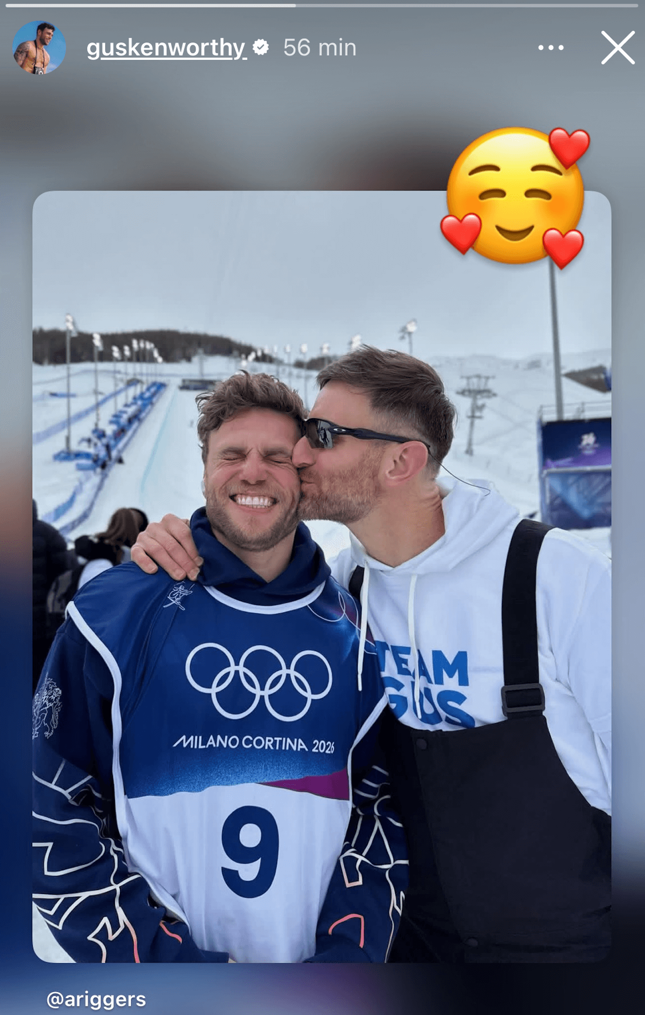 Gus Kenworthy saluta l'Olimpiade di Milano Cortina: "Grazie al mio Andrew per essere la mia calma nella tempesta" - Gus Kenworthy saluta lOlimpiade di Milano Cortina 1 - Gay.it