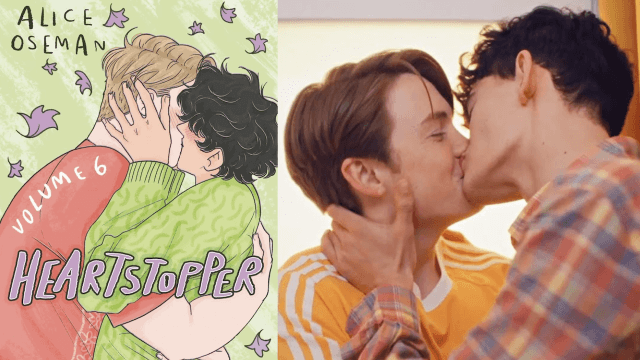 Heartstopper 6, l'ultima graphic novel si chiude con un bacio di Nick e Charlie in copertina - HEARTSTOPPER VOLUME 6 - Gay.it