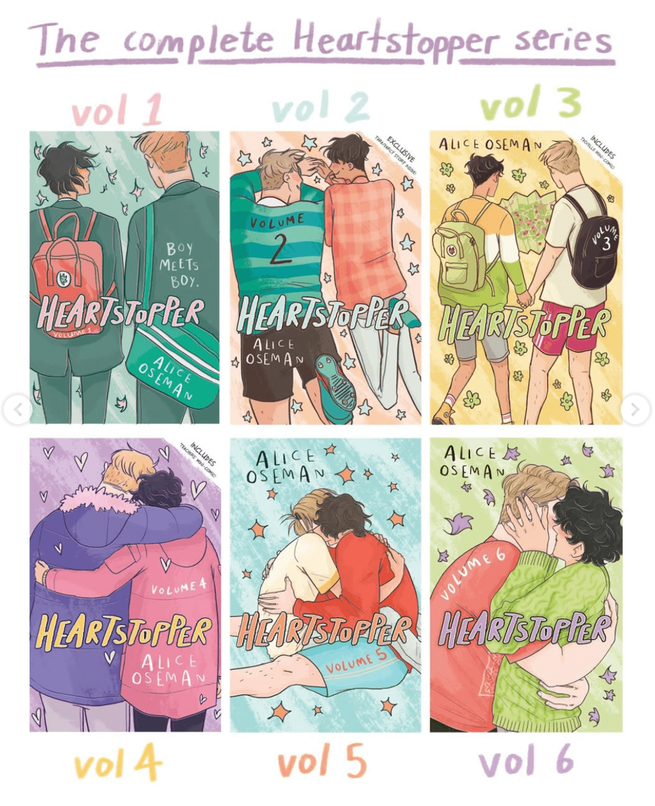 Heartstopper 6, l'ultima graphic novel si chiude con un bacio di Nick e Charlie in copertina - HEARTSTOPPER VOLUME la saga - Gay.it