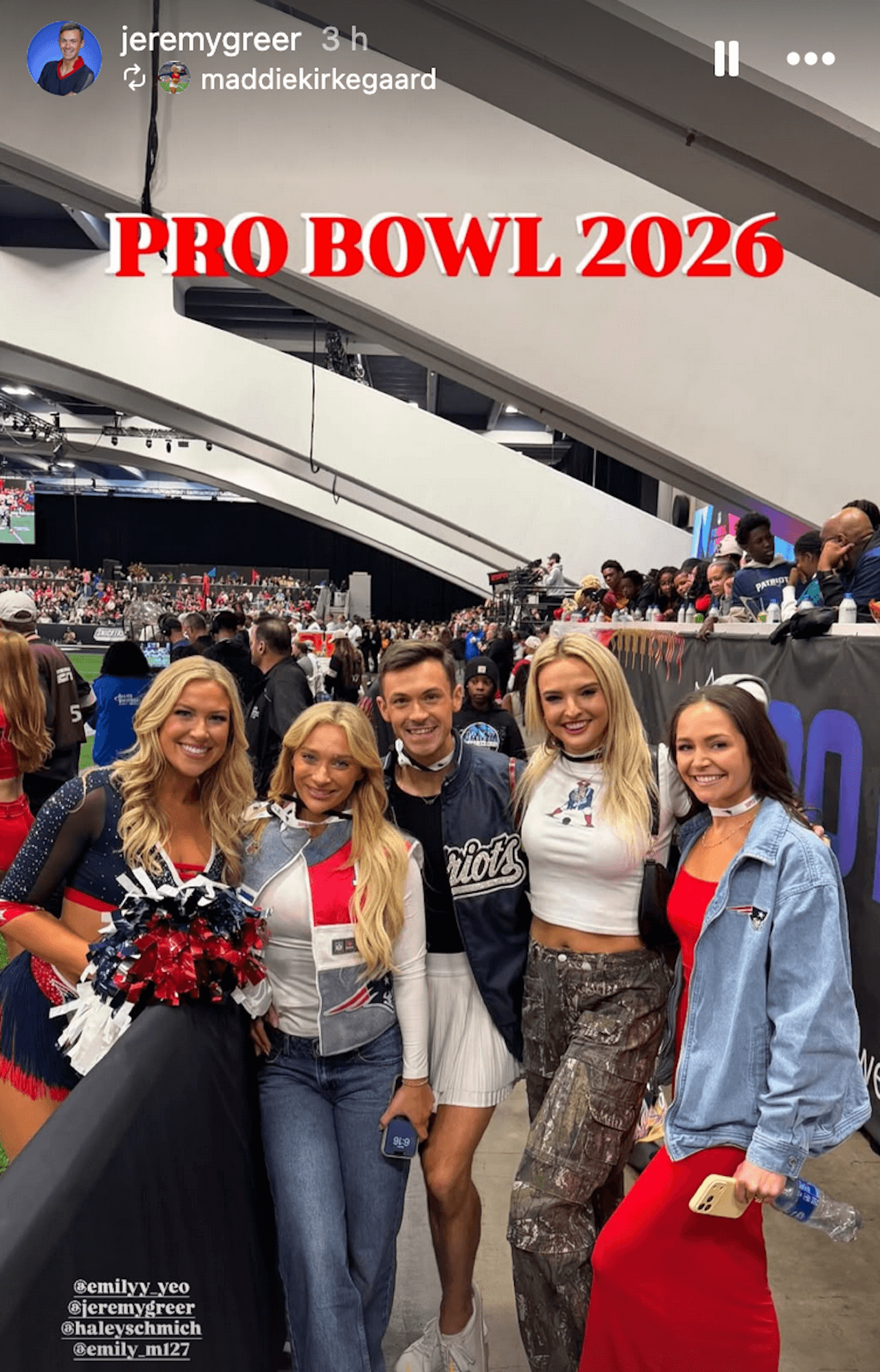 Super Bowl 2026: La prima volta di Jeremy Greer, cheerleader gay dei Patriots - Jeremy Greer al Super Bowl - Gay.it