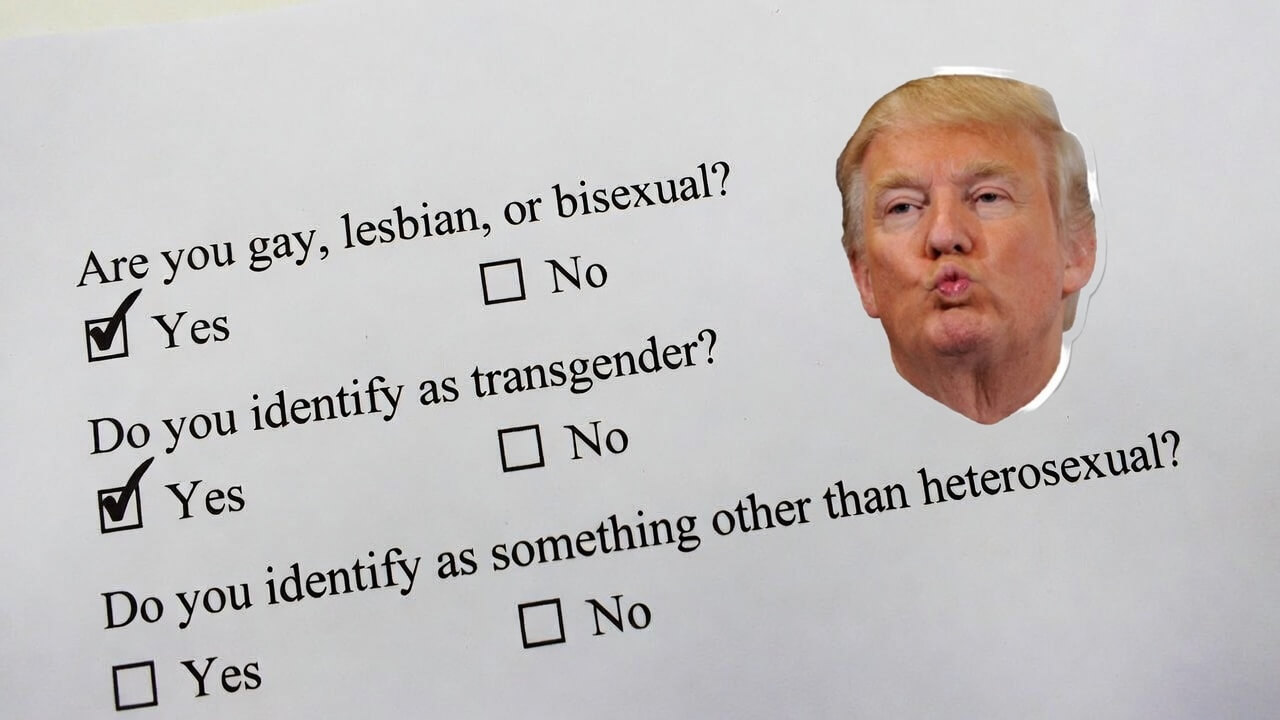 L’amministrazione Trump ha eliminato le domande relative alle persone LGBTQIA+ dai sondaggi federali