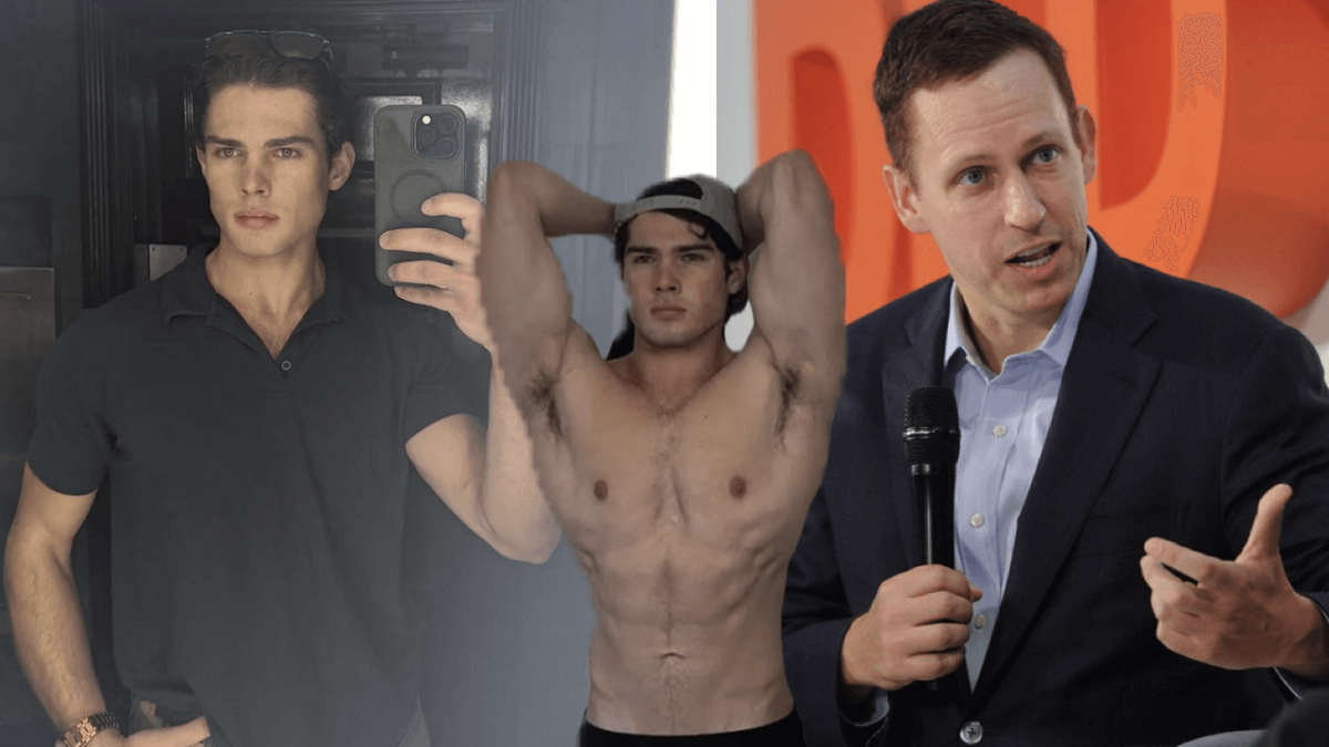 Cosa lega Peter Thiel, uomo ombra di Trump, e il tiktoker Clavicular: looksmaxxing, feste gay e sottoculture tossiche - Peter Thiel il miliardario gay trumpiano e il tiktoker Clavicular tra looksmaxxing e feste in piscina - Gay.it