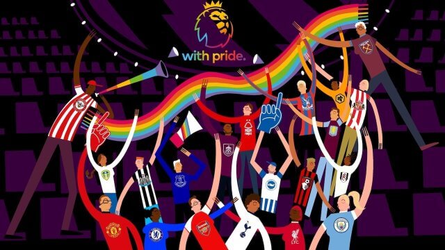 È nata la Premier League With Pride per rafforzare l'inclusione LGBTQ+ nel Calcio - Premier League with Pride - Gay.it