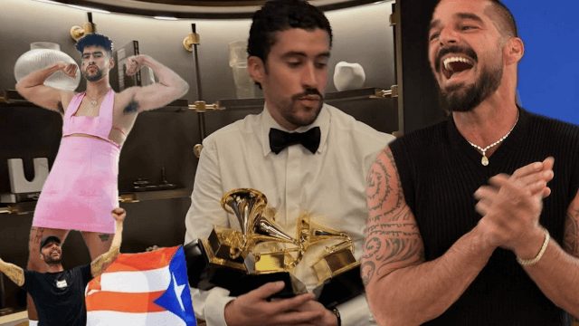 Ricky Martin, lettera aperta a Bad Bunny dopo il trionfo ai Grammy: "Grazie, ci hai insegnato che l'identità non è in vendita" - Ricky Martin e Bad Bunny - Gay.it