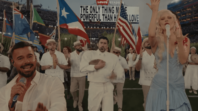 Super Bowl 2026, trionfo Bad Bunny con Lady Gaga e Ricky Martin: "Insieme siamo l'America". E Trump attacca: "Disgustoso" - Super Bowl 2026 1 - Gay.it