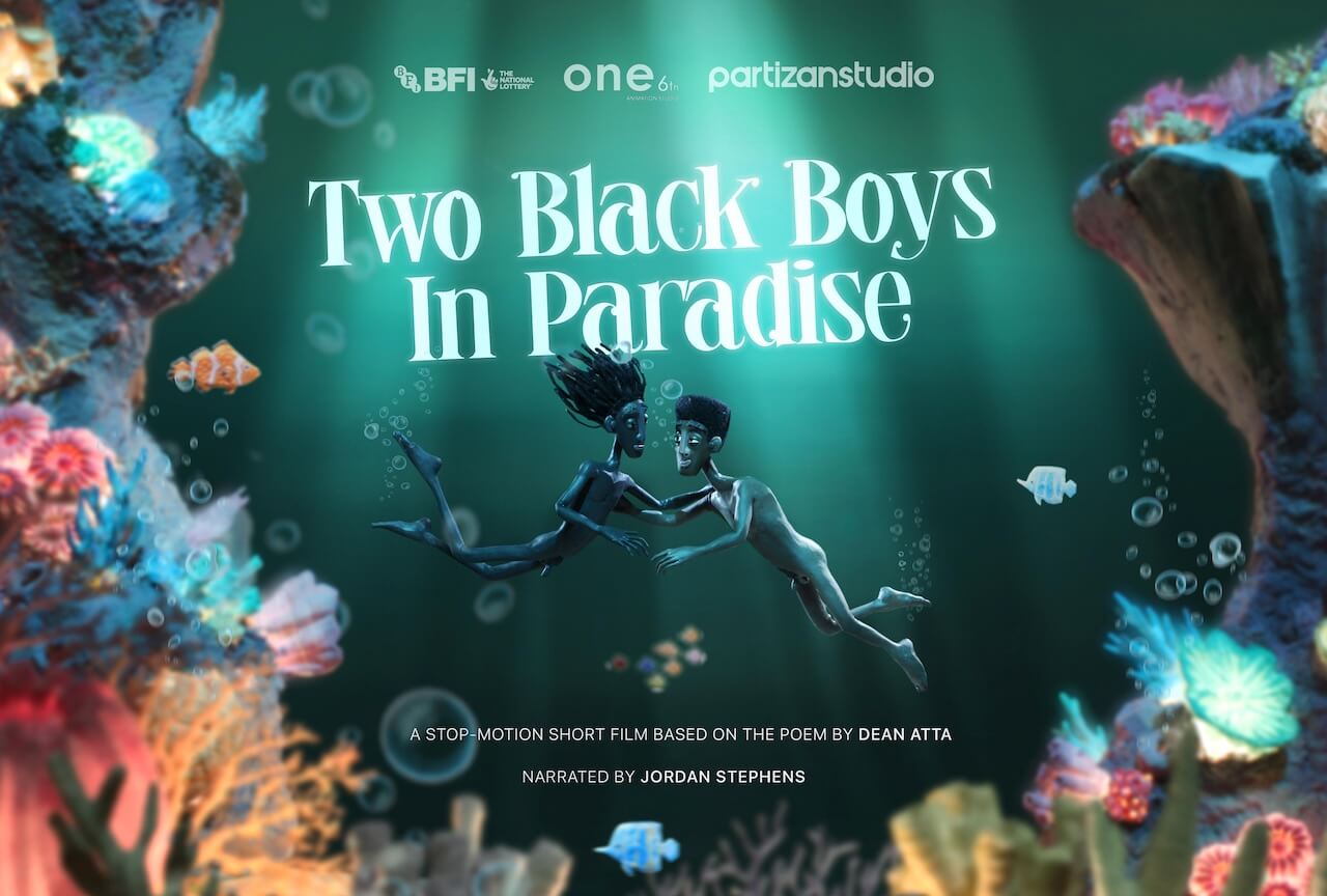 Two Black Boys in Paradise in trionfo ai BAFTA 2026, un corto gay ispirato dal poeta queer Dean Atta (VIDEO) - Two Black Boys in Paradise 1 - Gay.it