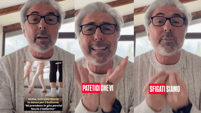 Luciano Cannito interviene dopo il caso del bambino che lascia la danza a causa del bullismo