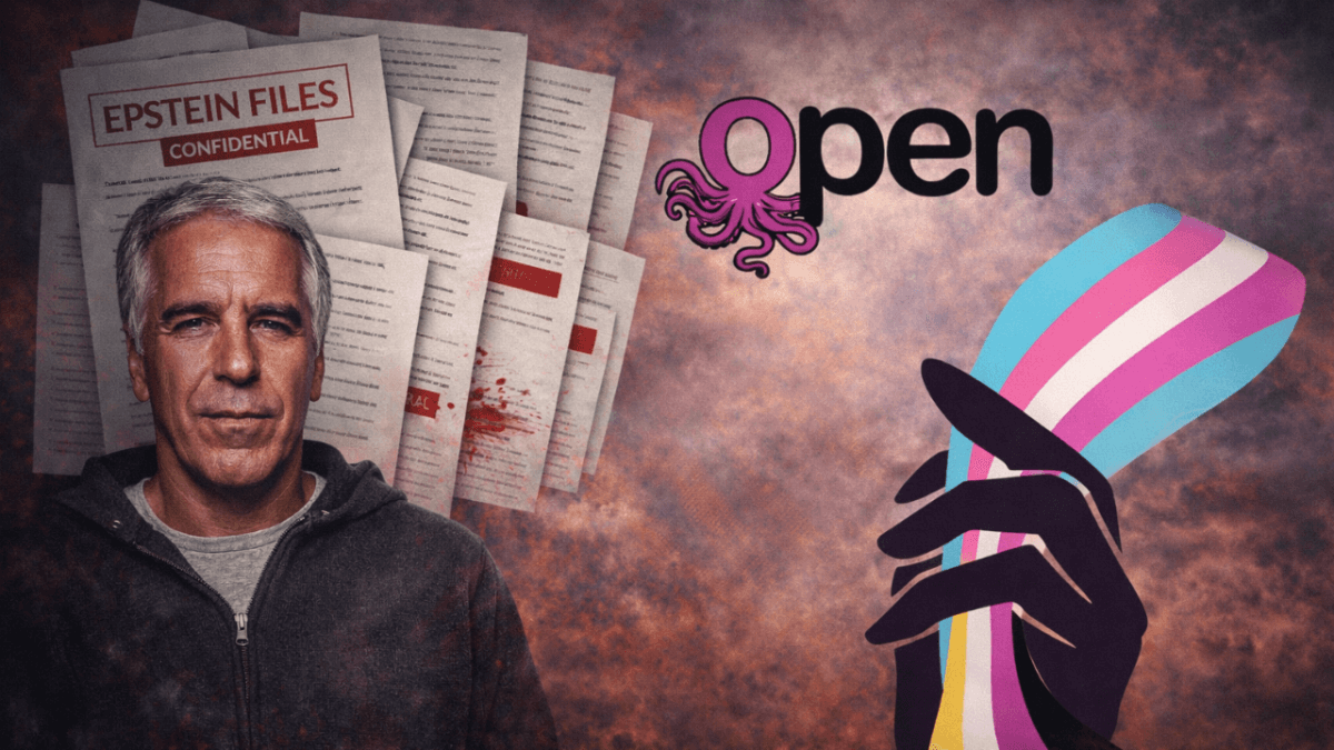 Epstein files e “sciacallaggio TERF”: Open Catania denuncia l’uso delle violenze di un pedocriminale per attaccare persone trans e non binarie