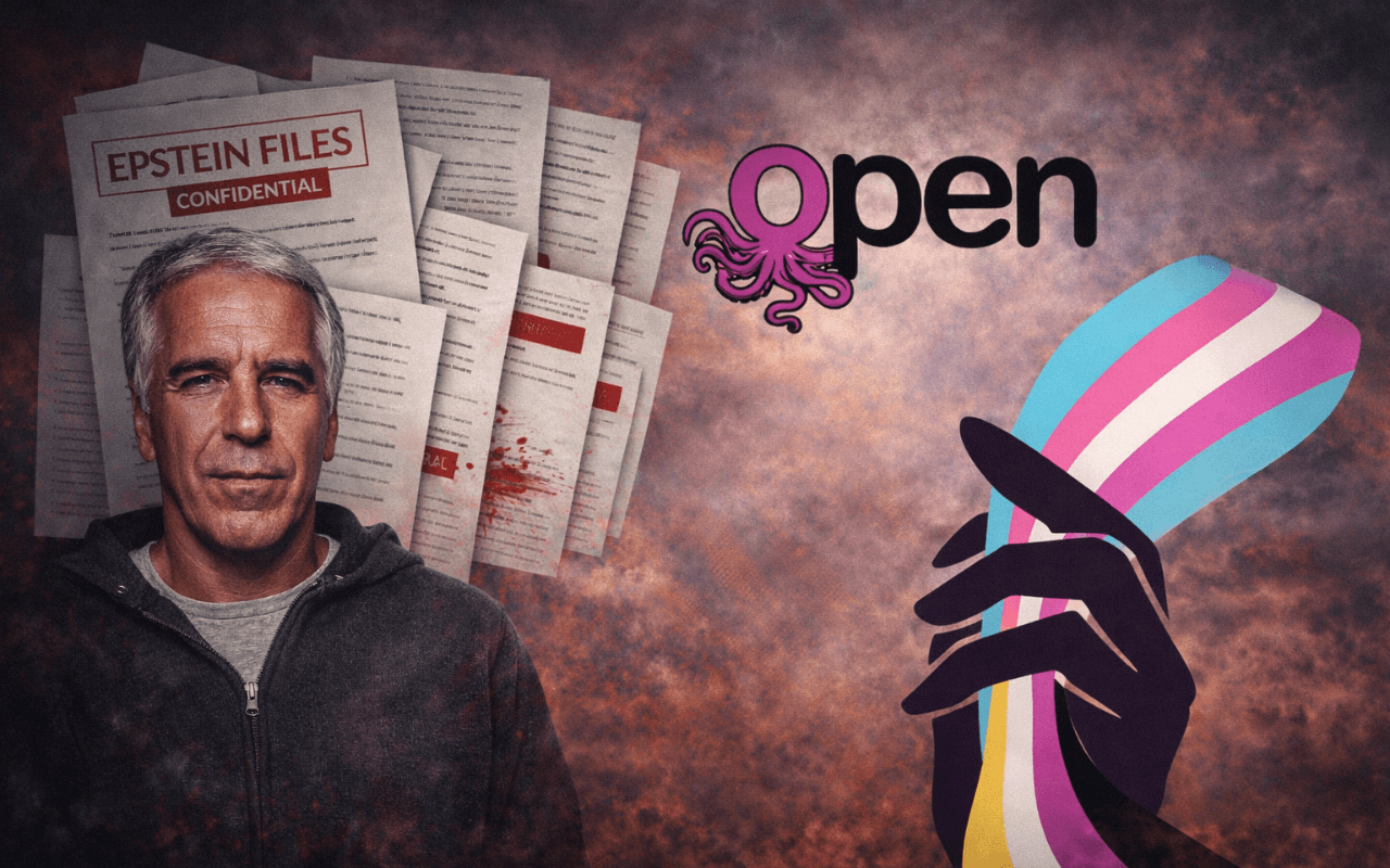 Epstein files e “sciacallaggio TERF”: Open Catania denuncia l’uso delle violenze di un pedocriminale per attaccare persone trans e non binarie