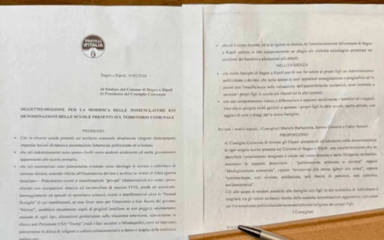 Mozione Fdl
