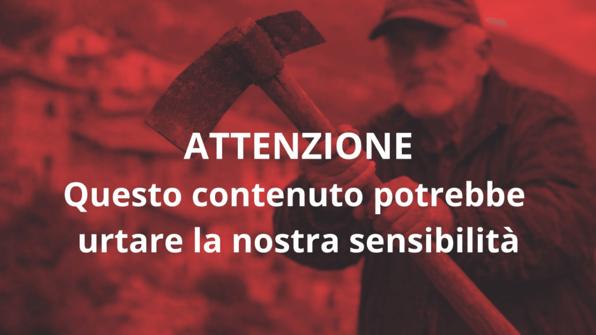 L’Aquila, minacce con una zappa e insulti omofobi contro il vicino: 69enne rinviato a giudizio