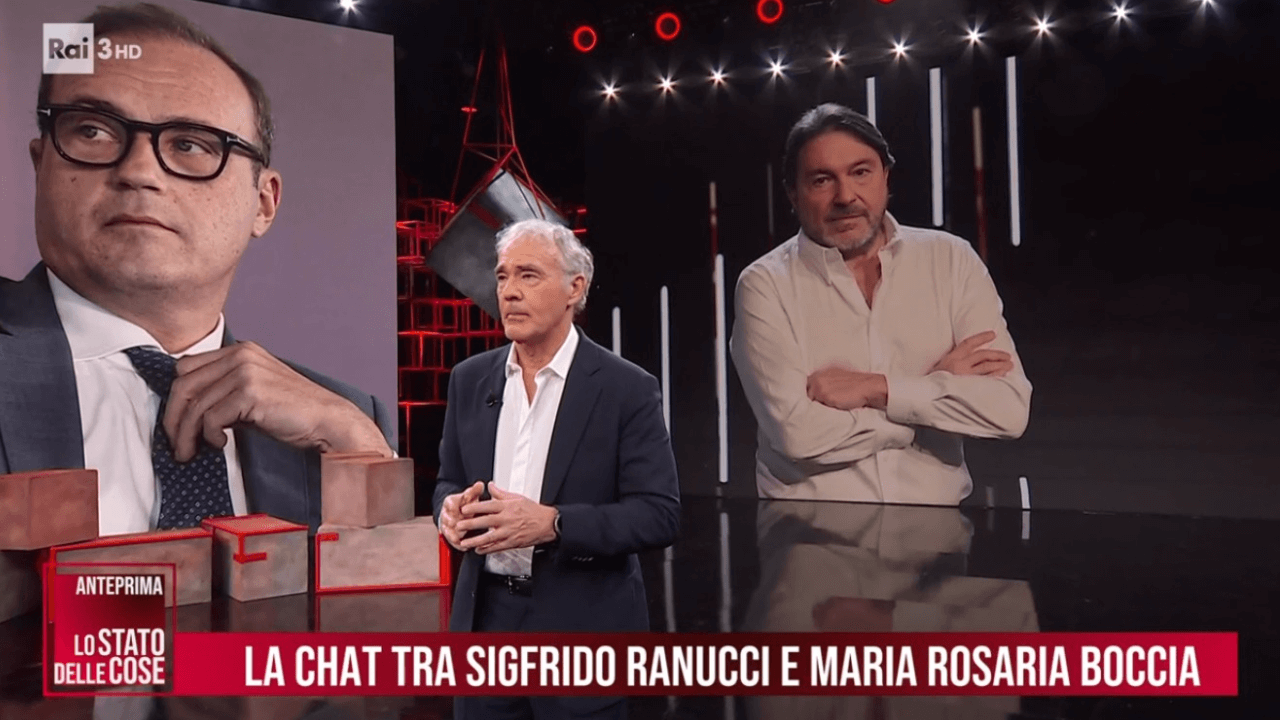 Giletti parla delle "lobby gay" e nostra le chat tra Ranucci e Boccia