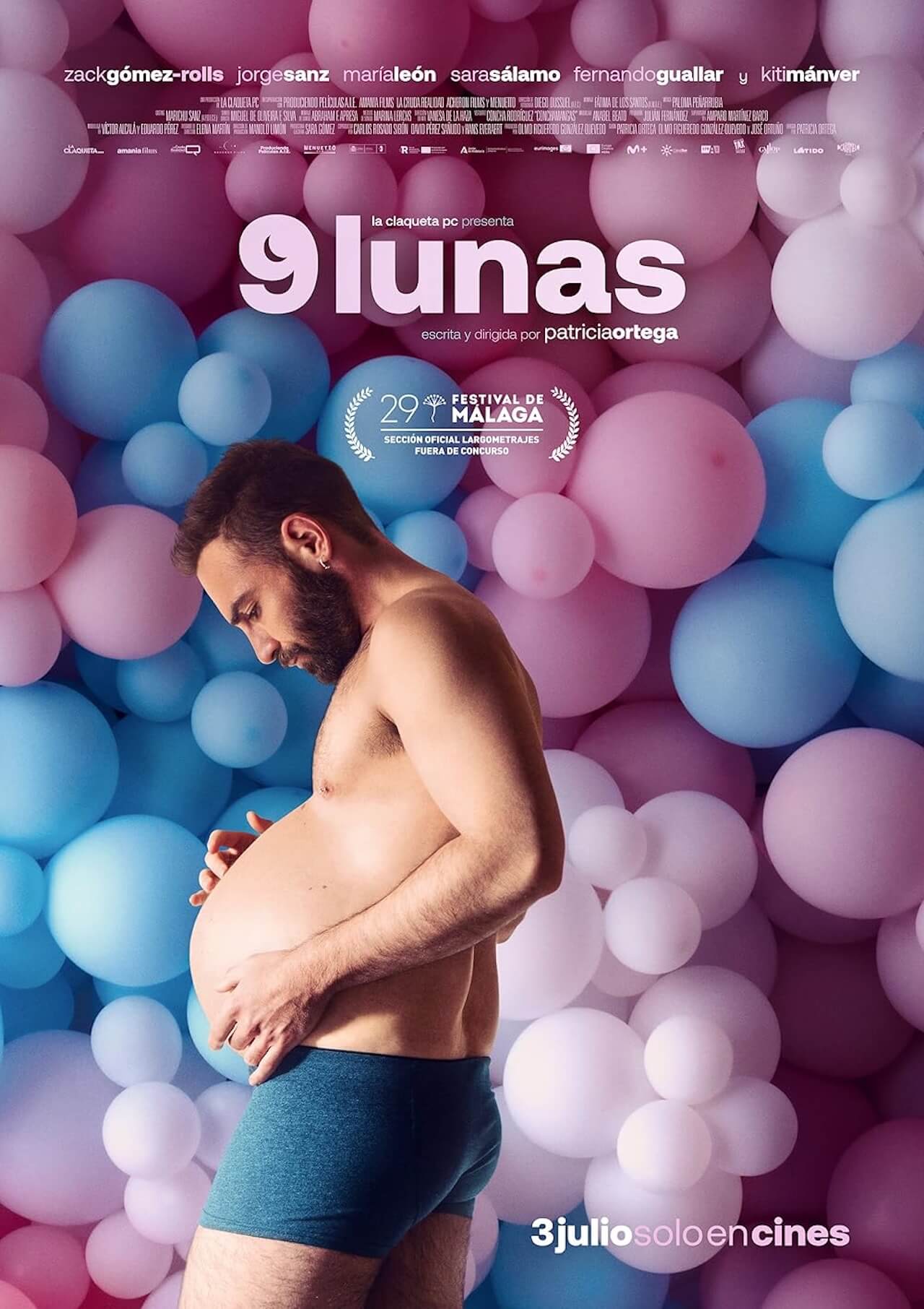 9 Lunas, il film spagnolo con protagonista un uomo trans incinto - 9 lunas poster - Gay.it