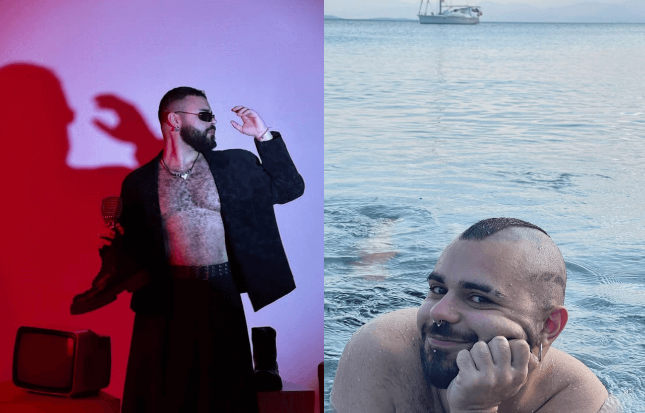 Eurovision 2026, il cantante dichiaratamente queer Akylas rappresenterà la Grecia con il brano Ferto (VIDEO) - Akylas 1 - Gay.it