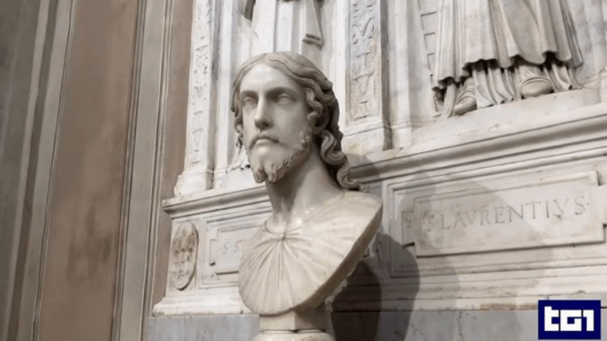 Il Cristo Salvatore di Sant’Agnese attribuito a Michelangelo