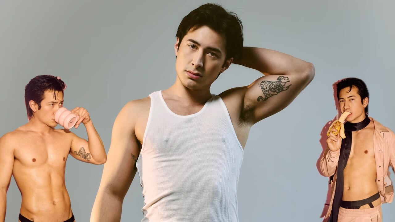Hudson Williams nella bufera per una foto con una svastica sul volto - Hudson Williams Serie Netflix - Gay.it