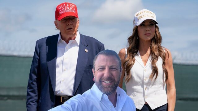 Trump licenzia l'omotransfobica Kristi Noem, che definì Renee Good una "terrorista". Al suo posto Markwayne Mullin - Kristi Noem Trump e Markwayne Mullin - Gay.it