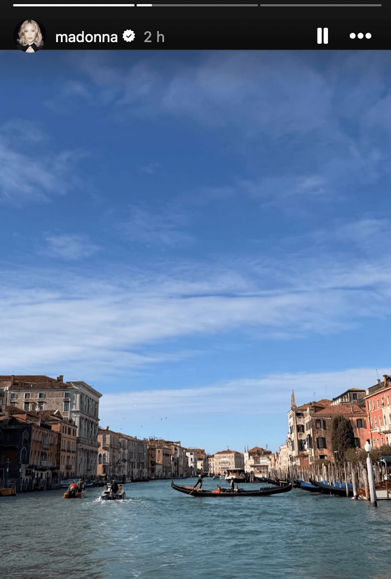 Madonna è a Venezia per girare la 2a stagione di The Studio - Madonna a Venezia 1 - Gay.it
