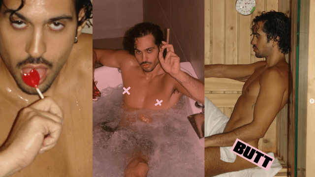 Mahmood e l'eloquenza queer: nudo con una canna in bocca su BUTT Magazine - Mahmood BUTT Luke Abby - Gay.it