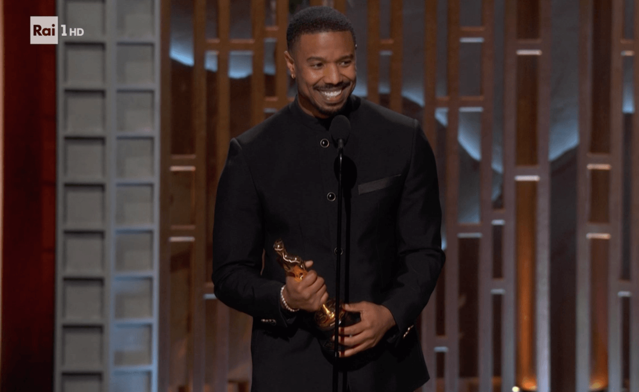 Oscar 2026, i vincitori. Trionfa Una Battaglia dopo l'Altra. Hollywood si riscopre politica, contro guerre e autoritarismi - Michael B Jordan - Gay.it