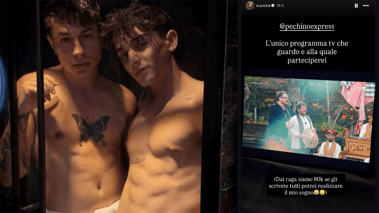 Samuele Cunto vuole andare a Pechino Express: la palla passa a Costantino - Samuele Cunto Pechino - Gay.it