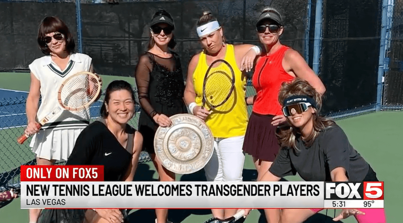 È nata una lega amatoriale per tenniste trans dopo il divieto imposto dalla United States Tennis Association - Tenniste fondano una lega amatoriale per donne trans dopo il divieto imposto dallUSTA 1 - Gay.it