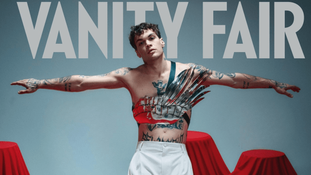 Blanco in copertina su Vanity Fair