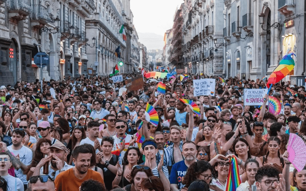 Catania Pride 2026, sabato 27 giugno torna il corteo