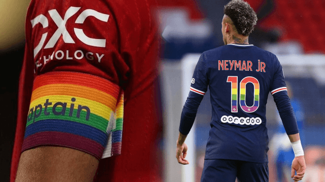 Calcio, la Francia abbandona i colori LGBTIQ+ in Ligue 1: il calcio francese si arrende all'omofobia - francia ligue 1 abbandona colori arcobaleno calcio francese omofobia - Gay.it