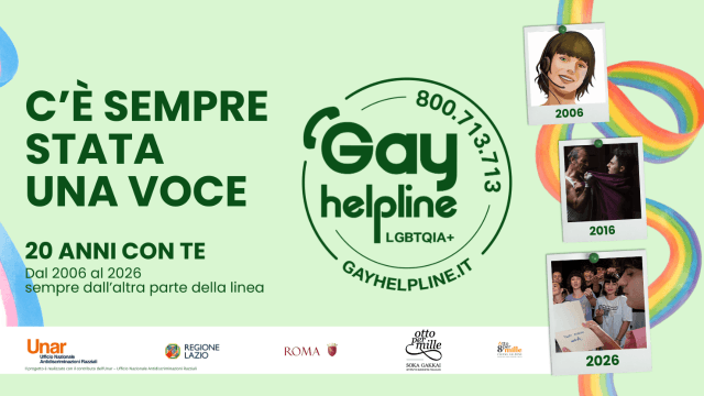 I primi 20 anni di Gay Help Line