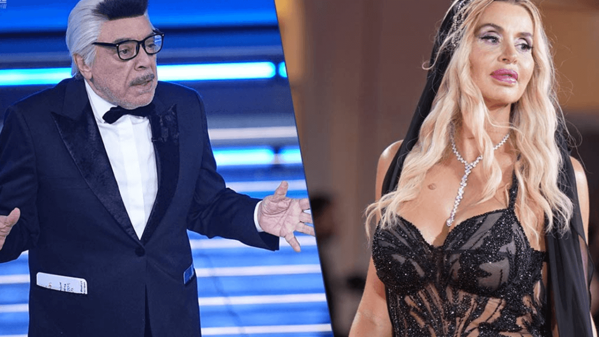 Le geniali scuse di Nino Frassica a Valeria Marini