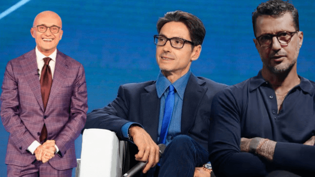 Alfonso Signorini, Pier Silvio Berlusconi e Fabrizio Corona