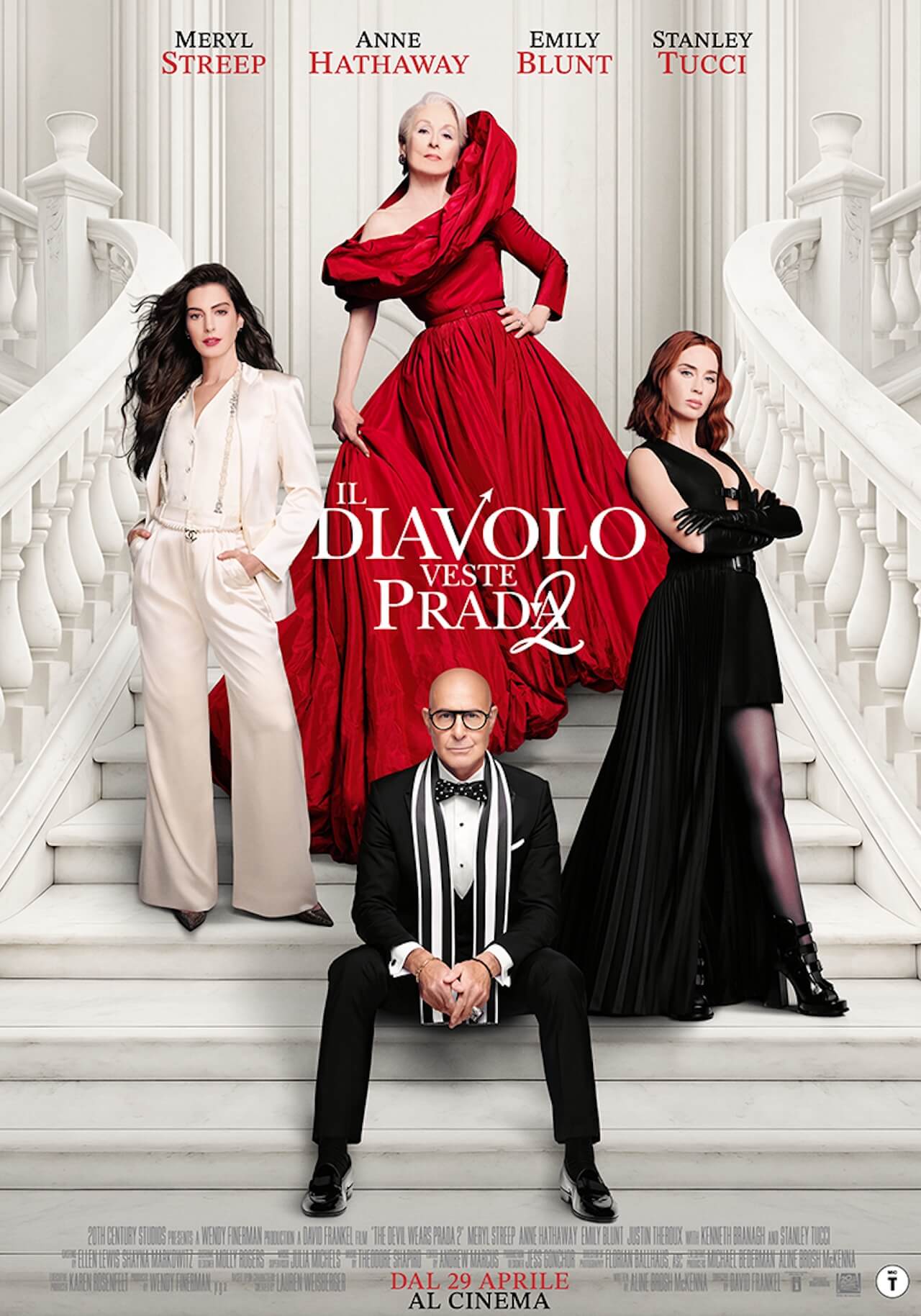 Il Diavolo Veste Prada 2, vent'anni d'attesa per un sequel finalmente degno dell'originale - CERULEAN PAYOFF POSTER ITALY - Gay.it