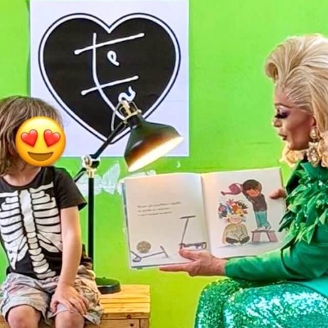 Priscilla legge fiabe ai bambini, con genitori felici e consenzienti: "Un esempio di rivoluzione quotidiana e di resistenza gentile" (INTERVISTA) - Le favole di Priscillacover - Gay.it