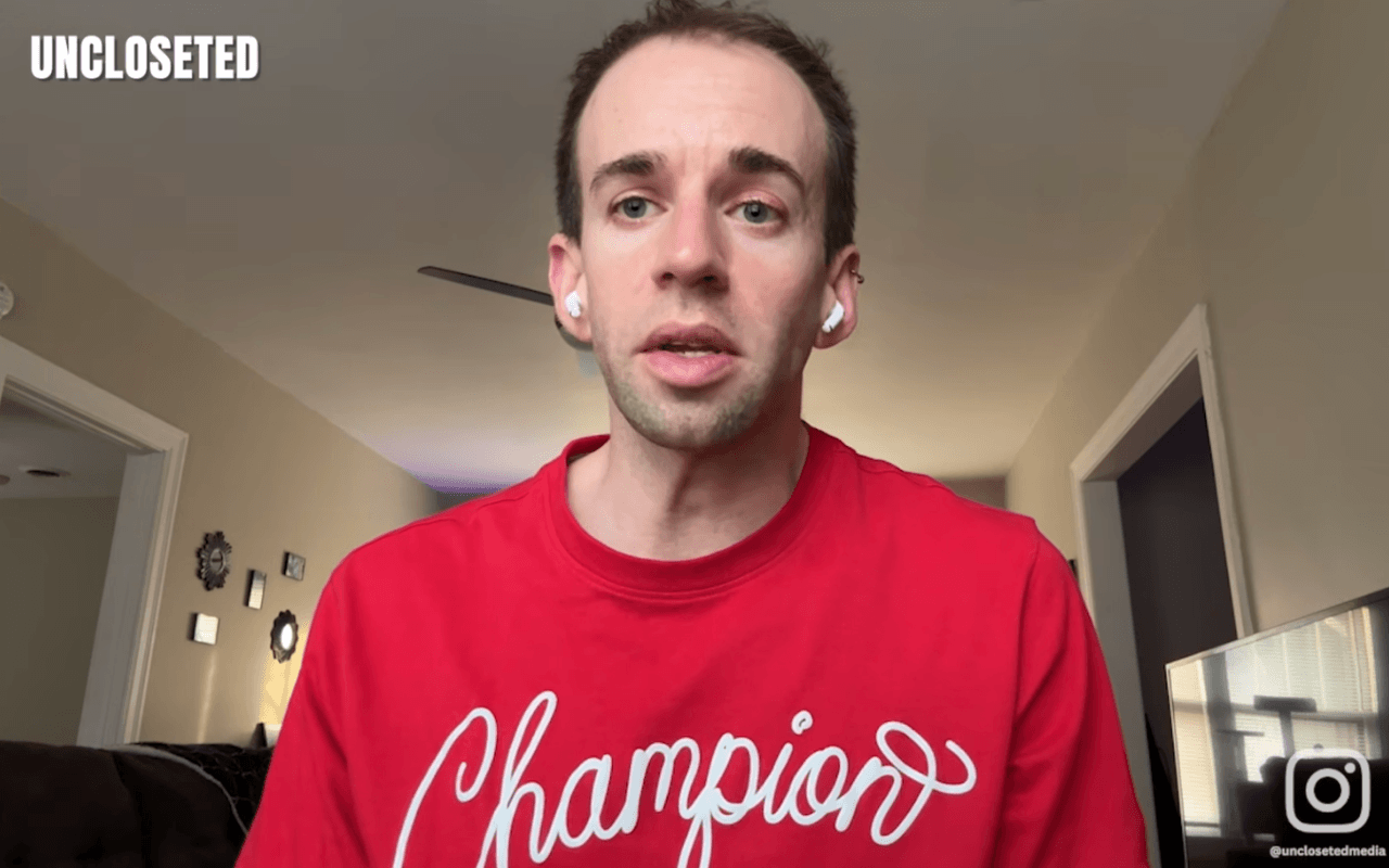 Lucas Pearson nel podcast UNCLOSETED