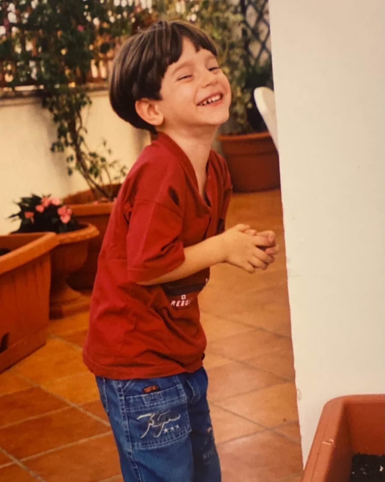 Michelangelo Vizzini bambino