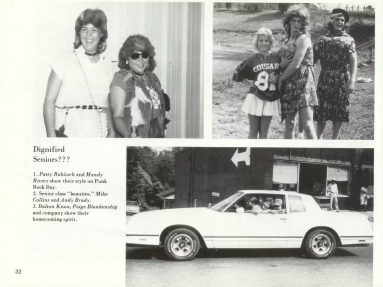 L'ipocrisia della destra USA in foto, deputati contrari all'arte drag si travestivano da donna al liceo - Rep. Mike Collins in drag in his high school yearbook. Piedmont Academy yearbook in 1985 - Gay.it