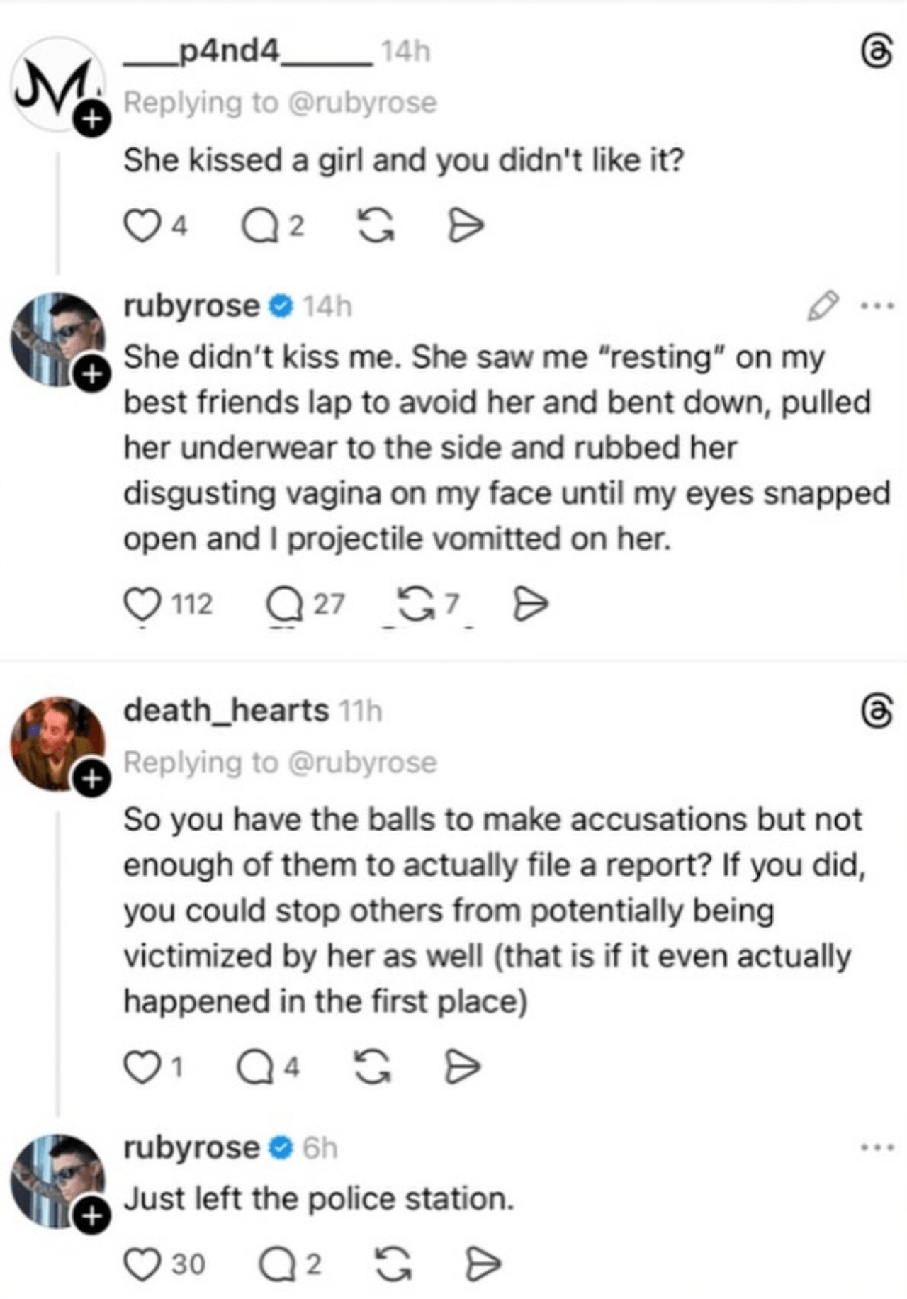 Ruby Rose accusa Katy Perry di violenza sessuale. La replica: "Pericolose bugie" - Ruby Rose vs. Katy Perry le accuse - Gay.it