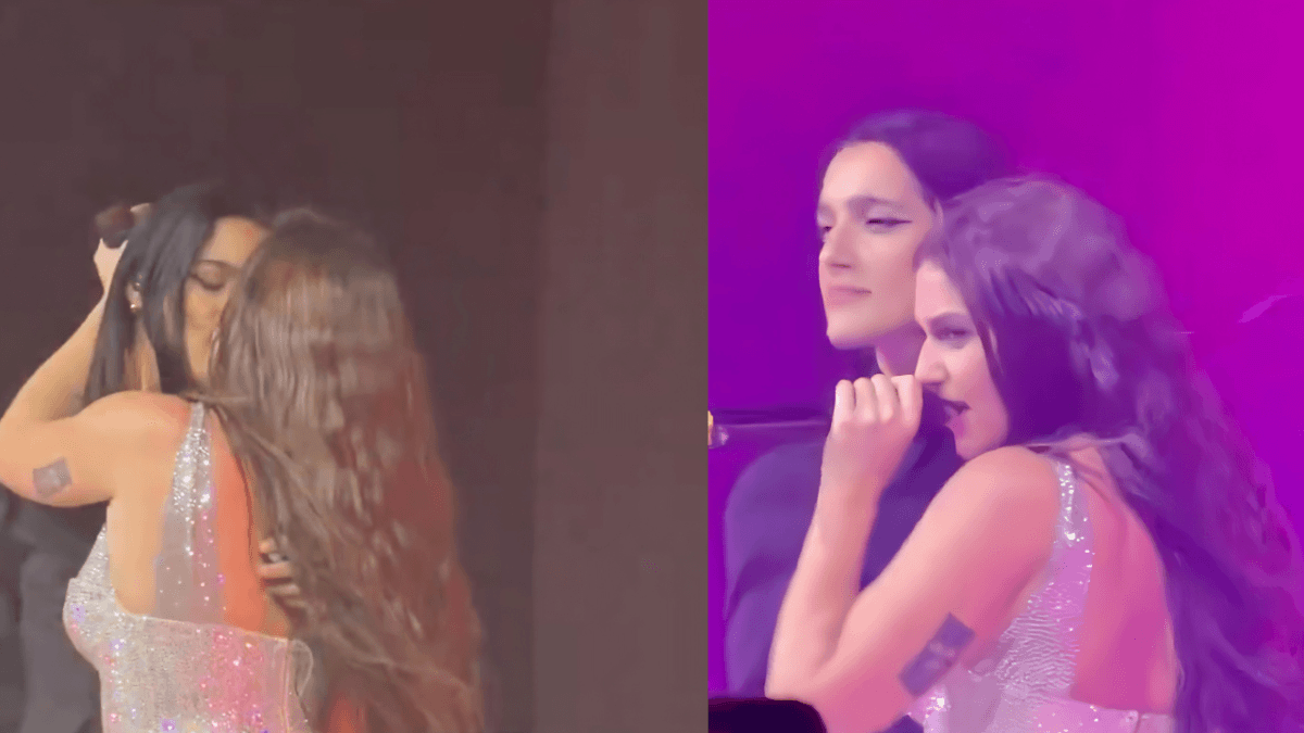 Levante e Gaia si baciano di nuovo al Fabrique di Milano: Elodie e Franceska presenti tra il pubblico – VIDEO