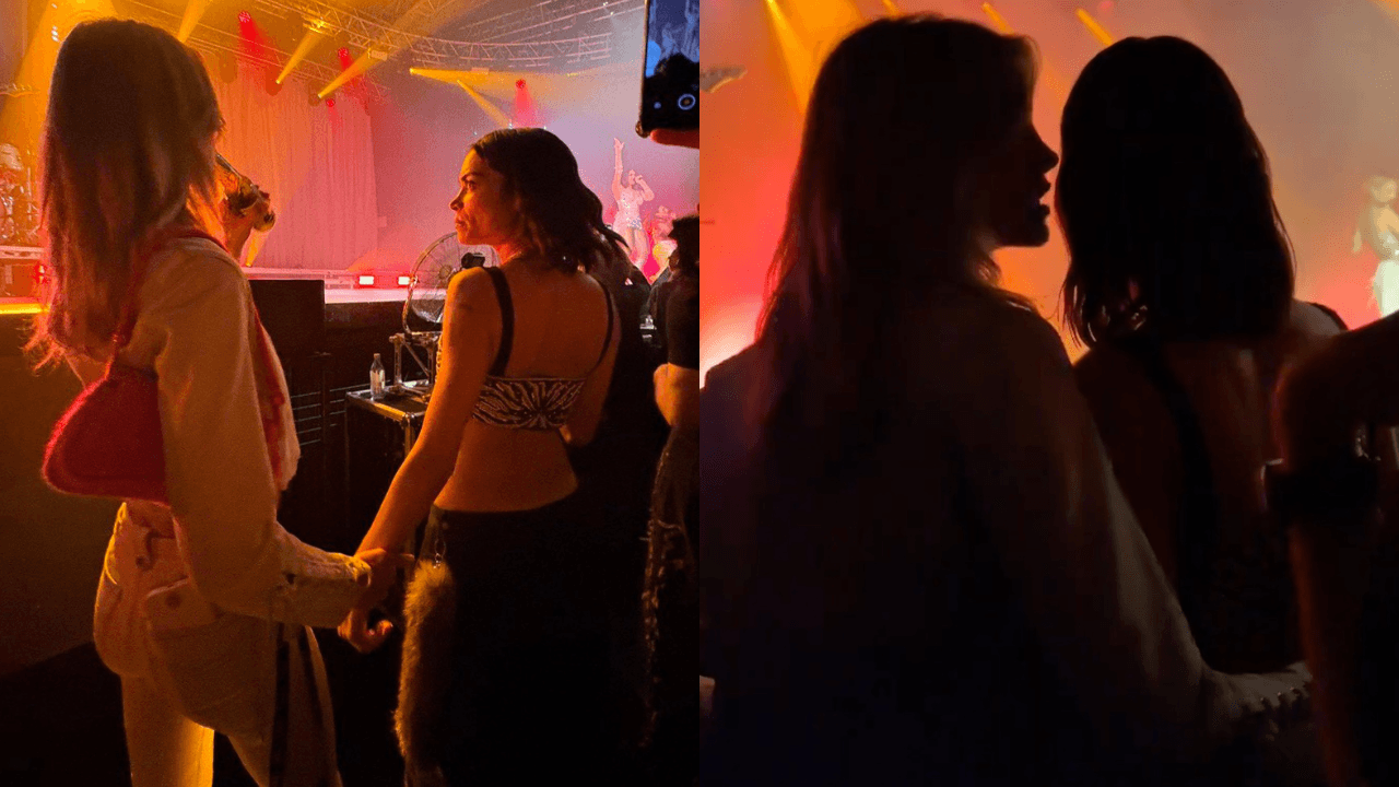 Elodie e Franceska Nuredini al concerto di Gaia: ecco tutti i video della serata
