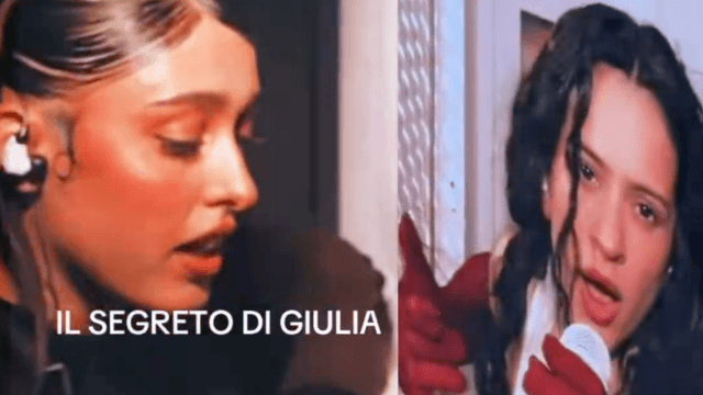 Giulia Stabile, confessione dal palco di Rosalía