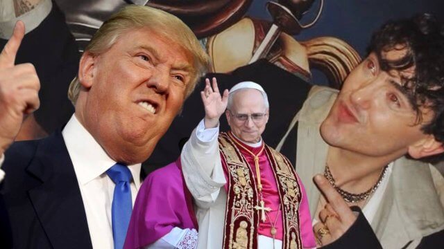 Michele Bravi commenta l’attacco di Donald Trump al Papa