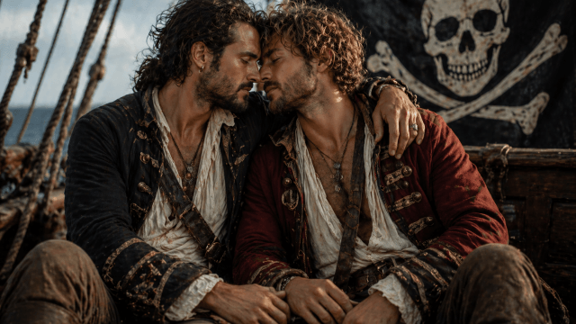 La vera storia del matelotage, il "matrimonio gay dei pirati" - Immagine AI