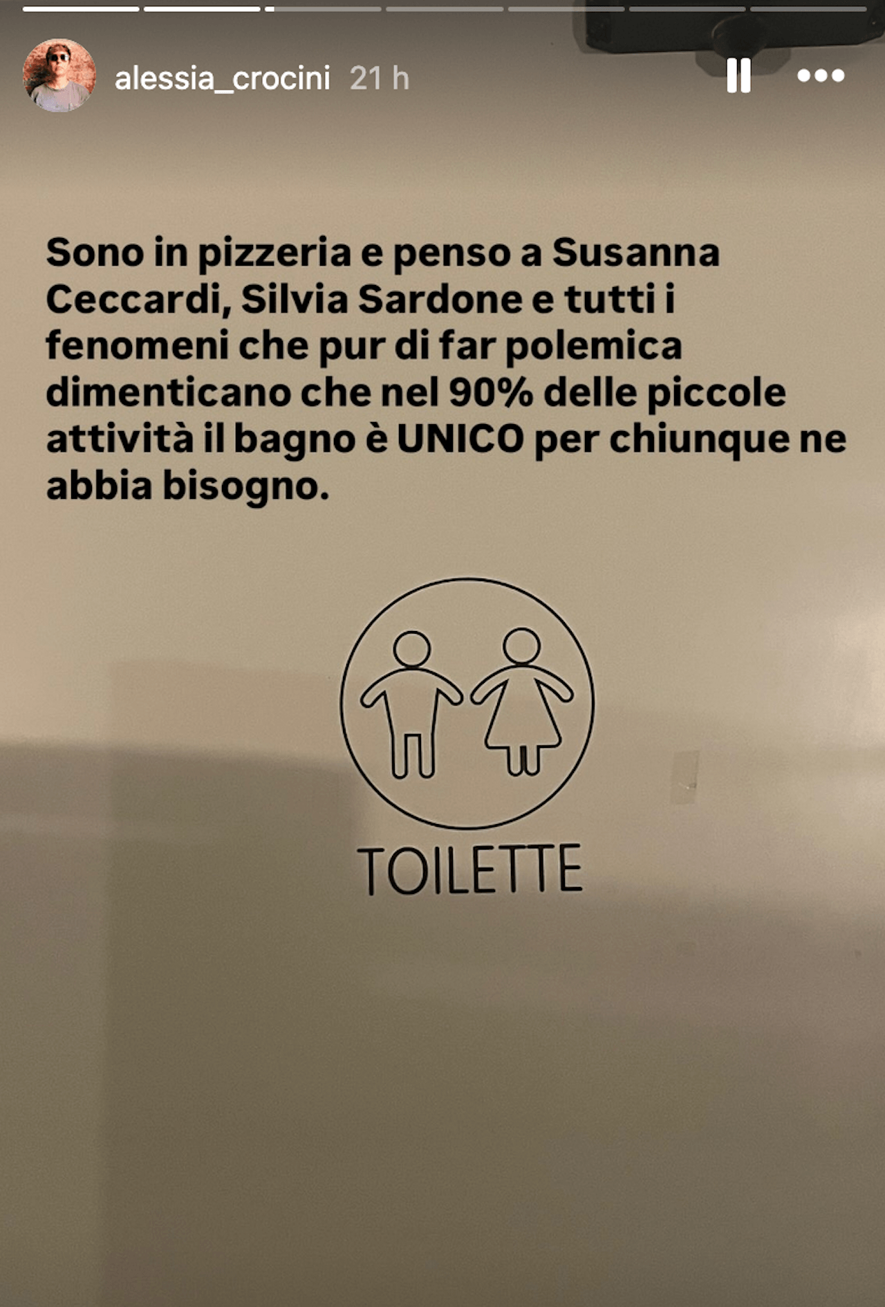 Grosseto, l'assurda polemica della destra sui bagni agender: "Costruita per alimentare paura e distrazione, non tolgono diritti a nessunə" - Alessia Crocini bagni agender - Gay.it