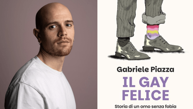 Il Gay Felice, romanzo di Gabriele Piazza: "Per combattere la discriminazione dovremmo partire da quella che ci autoinfliggiamo" - Il Gay Felice gabriele Piazza - Gay.it