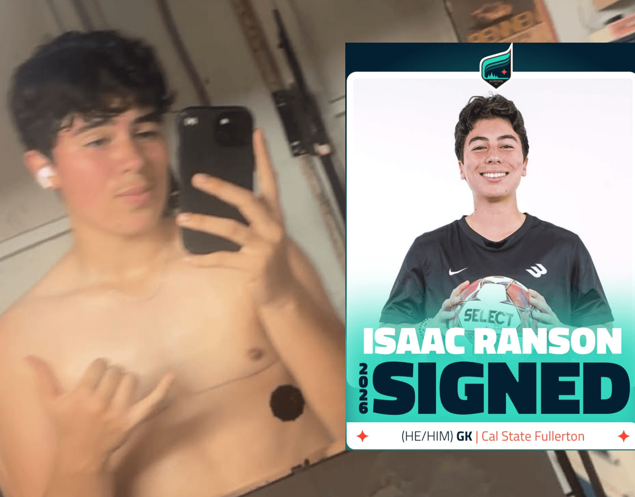 Isaac Ranson, uomo trans fa la storia firmando con la squadra di calcio femminile del Minnesota - Isaac Ranson portiere trans - Gay.it