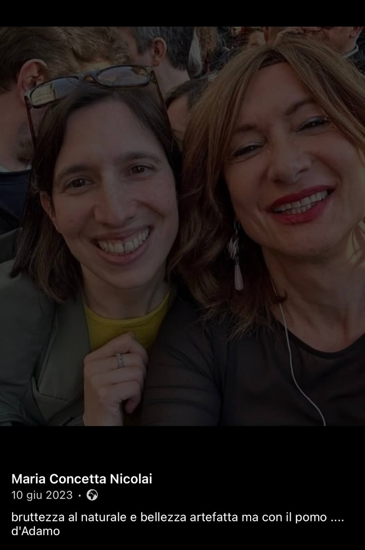 Maria Concetta Nicolai condannata a un risarcimento di 113.000 euro per insulti omofobi social - Maria Concetta Nicolai vs. Elly Schlein e - Gay.it