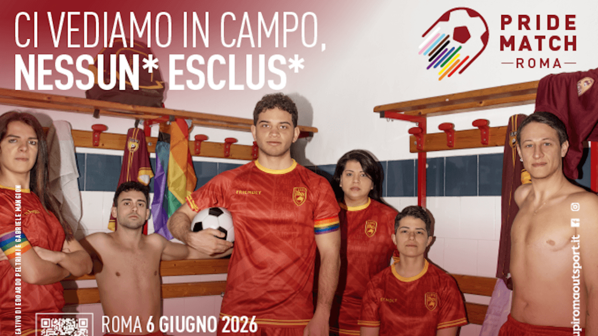 Roma, un Pride Match di Calcio a Trastevere: nessunə deve essere esclusə
