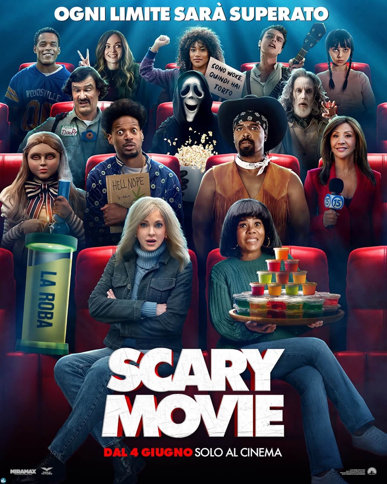 Chi è Benny Zielke, artista trans e non binario di Scary Movie 6 - Scary Movie 6 poster - Gay.it