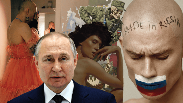 Chi sono gli artisti russi censurati da Putin che espongono a Venezia per la Biennale del Dissenso - chi sono artisti russi censurati putin biennale dissenso venezia - Gay.it